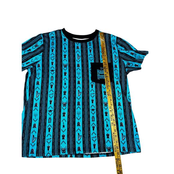 Disney's Haunted Mansion wallpaper all over print t shirt adult size large - Picture 4 of 6